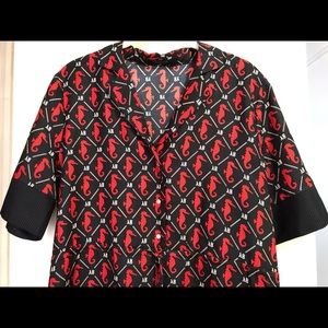 Scotch and Soda Dress with Seahorse Pattern (M)